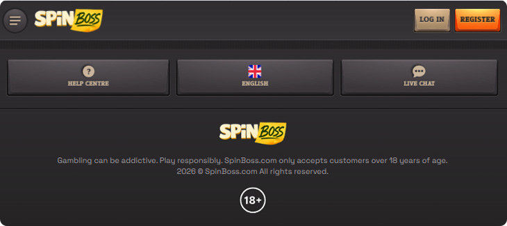 SpinBoss Casino Review Bonuses Games Payments Safety