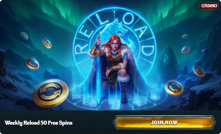 Ragnaro Casino heti újratöltési bónusz