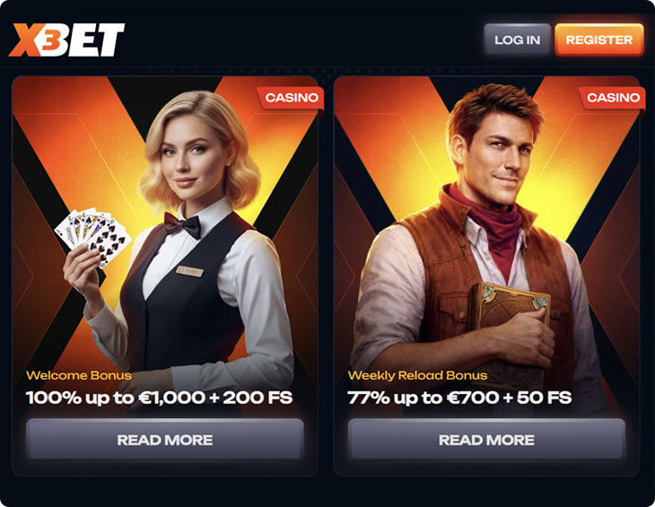 x3bet Casino Bonuses