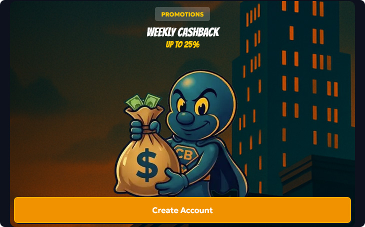 Casper Bets Casino Weekly Cashback