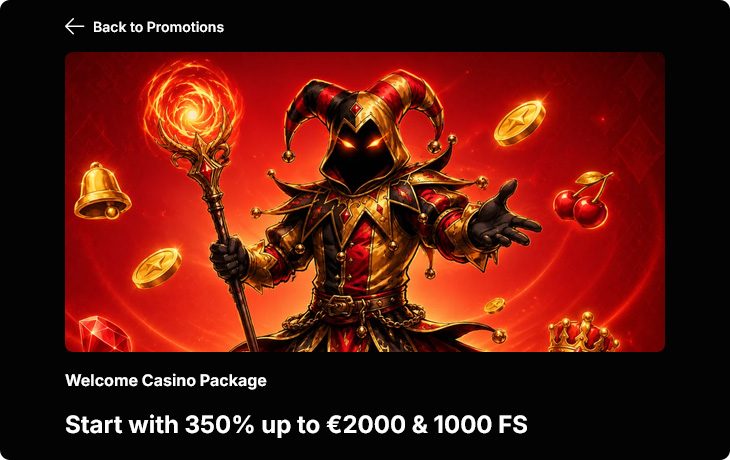Betbluff Casino Welcome Bonus