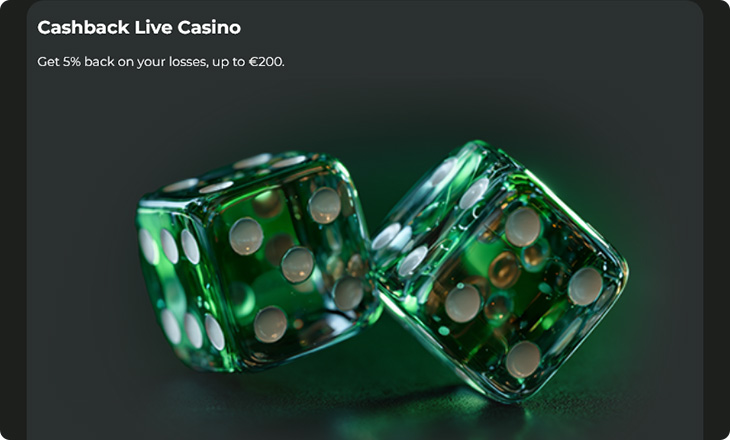 Cleanwins Casino Live Cashback Bonus