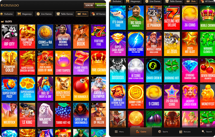 Slots Crusado Casino
