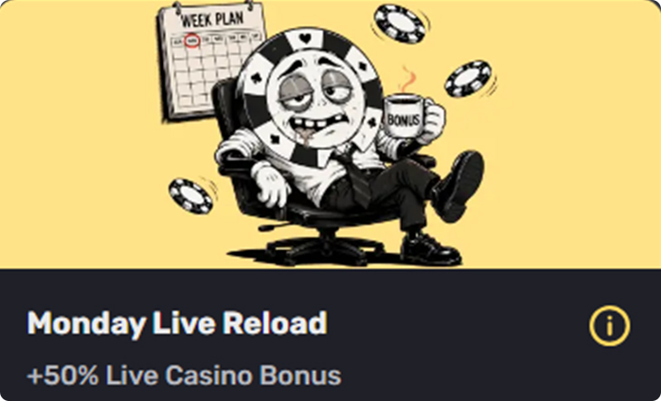 Reload bonus InkyBet Casina