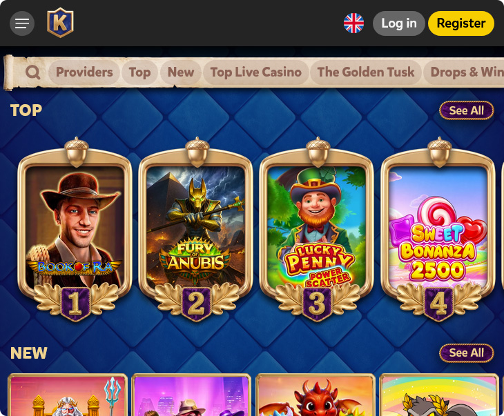 Kingia Casino Design