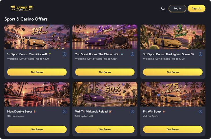 LambaBet Casino Sport