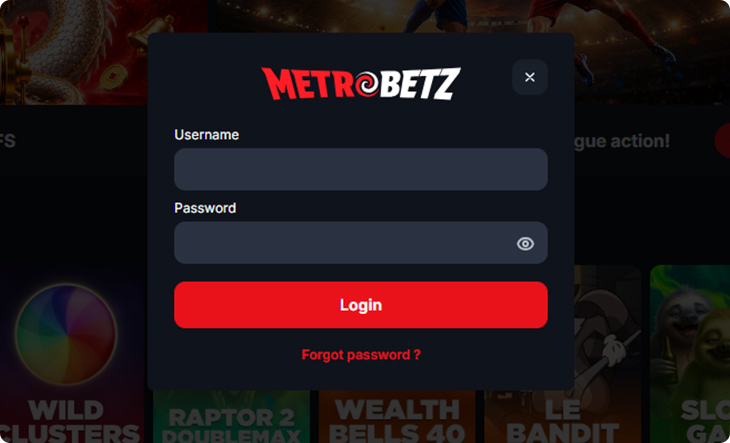 MetroBetz Casino prijava i registracija