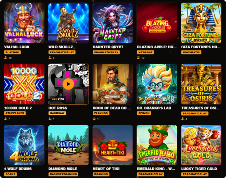 Taboobet Casino slotovi