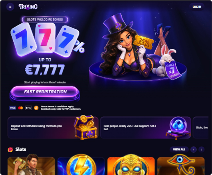 Trixino Casino Design